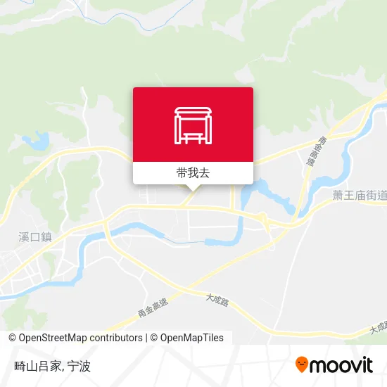 畸山吕家地图