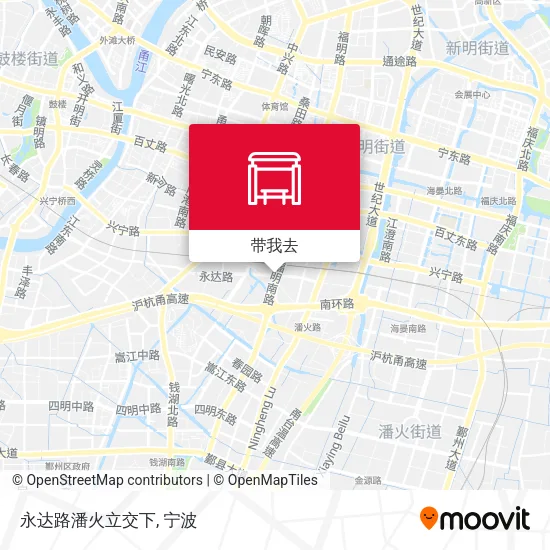 永达路潘火立交下地图