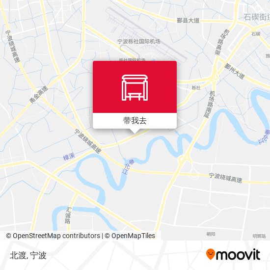 北渡地图