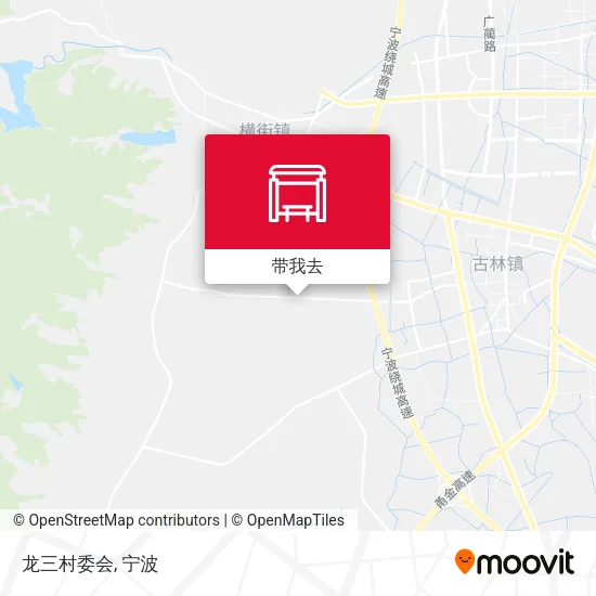 龙三村委会地图