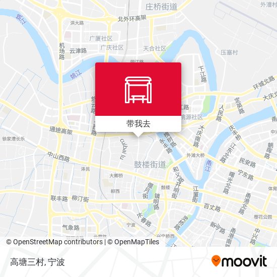 高塘三村地图