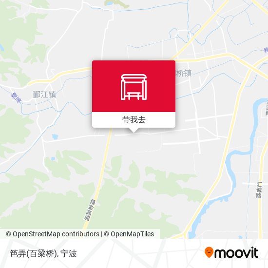 笆弄(百梁桥)地图