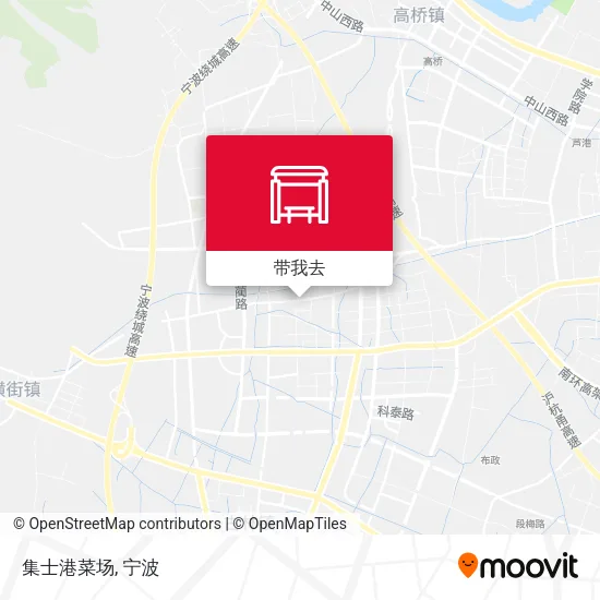 集士港菜场地图