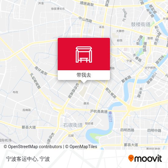 宁波客运中心地图
