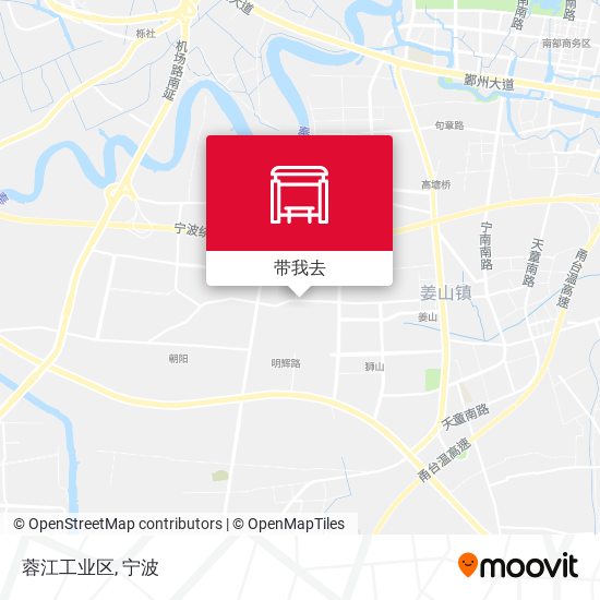蓉江工业区地图