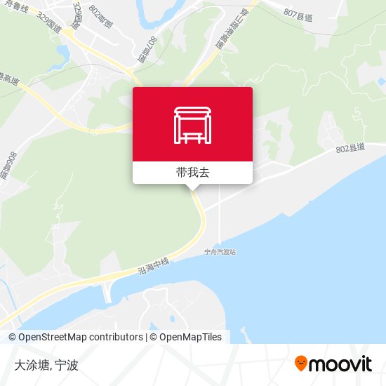 大涂塘地图