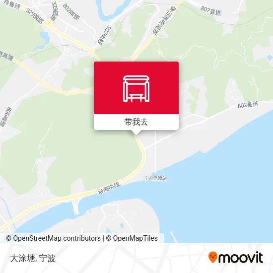 大涂塘地图