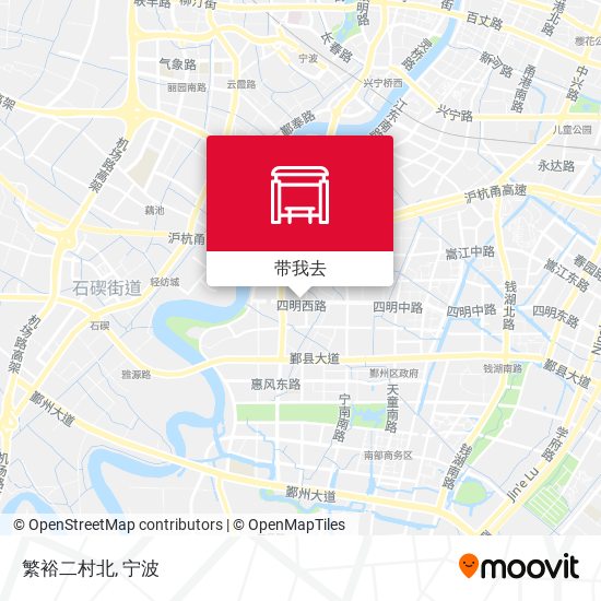 繁裕二村北地图