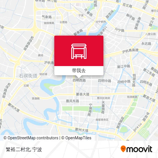 繁裕二村北地图
