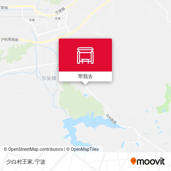 少白村王家地图