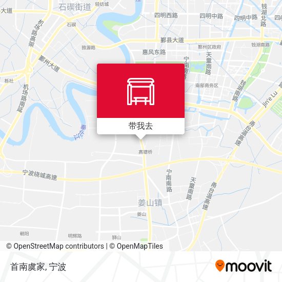 首南虞家地图