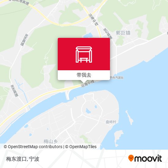 梅东渡口地图