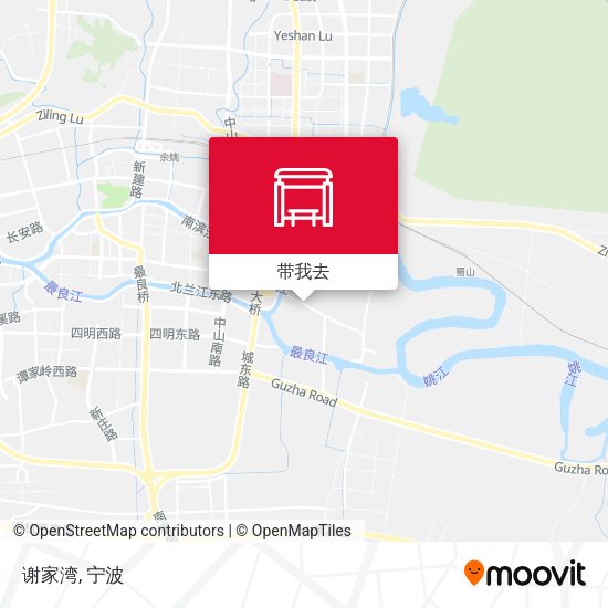 谢家湾地图