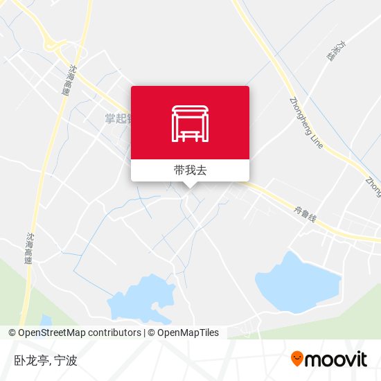 卧龙亭地图