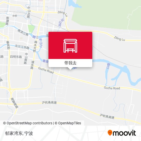 郁家湾东地图