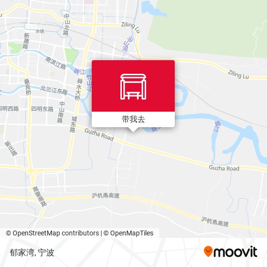 郁家湾地图