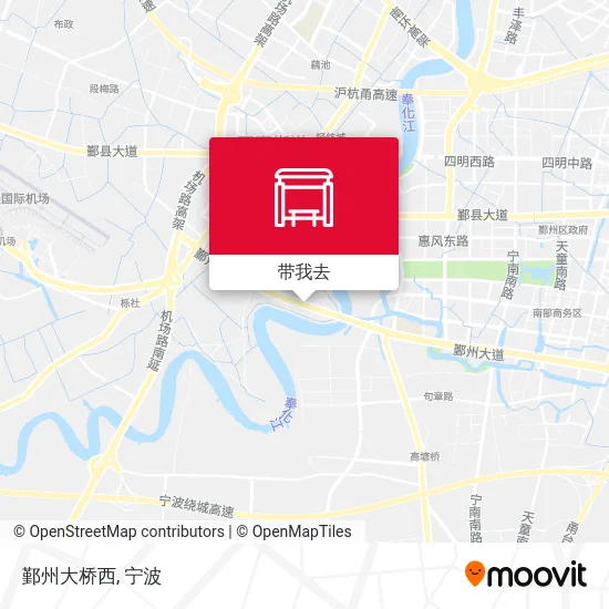 鄞州大桥西地图