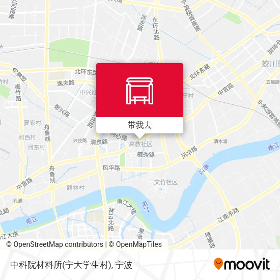中科院材料所(宁大学生村)地图