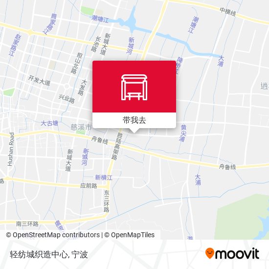 轻纺城织造中心地图