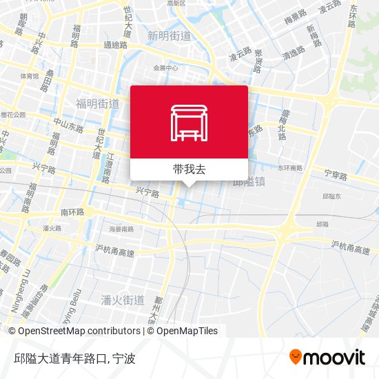 邱隘大道青年路口地图