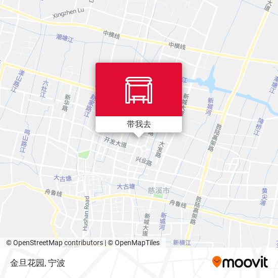 金旦花园地图