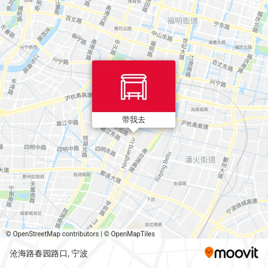 沧海路春园路口地图