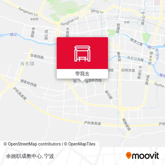 余姚职成教中心地图
