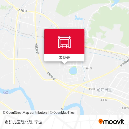 市妇儿医院北院地图