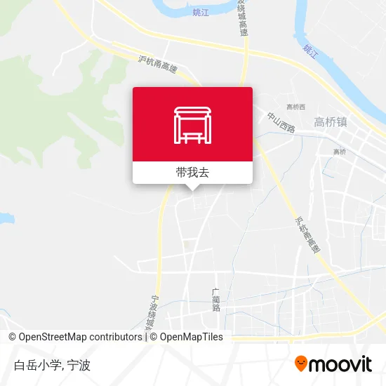 白岳小学地图