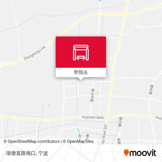 湖塘直路南口地图