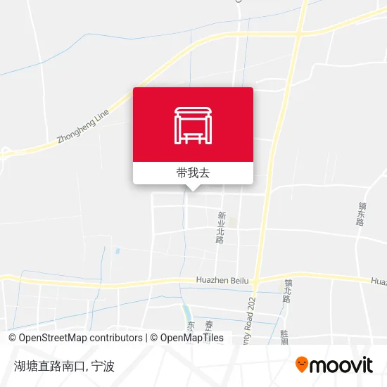 湖塘直路南口地图