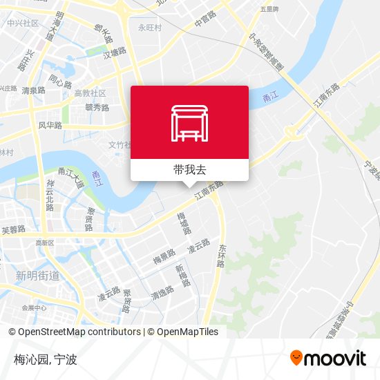 梅沁园地图