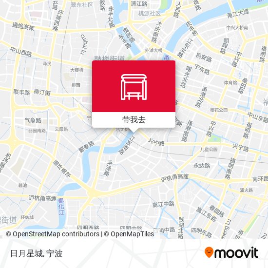 日月星城地图