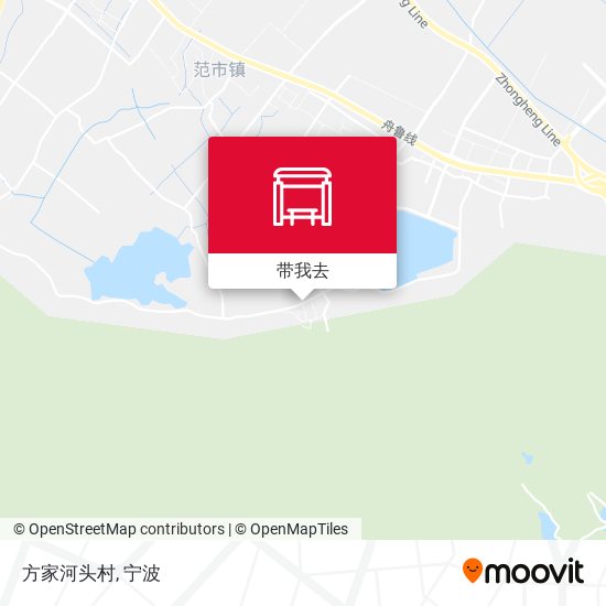 方家河头村地图