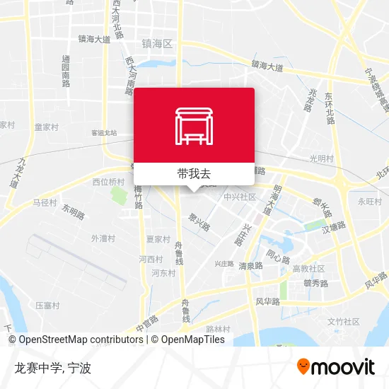 龙赛中学地图