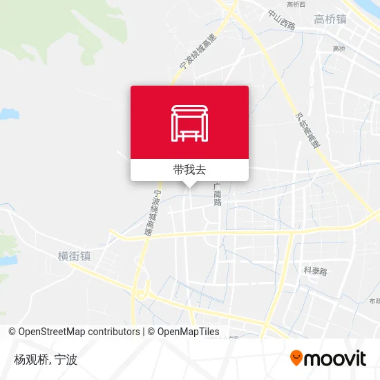 杨观桥地图