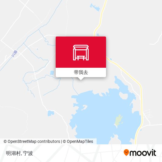 明湖村地图