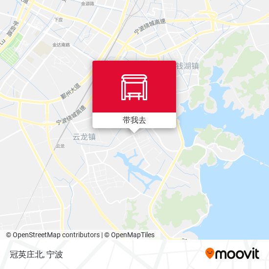 冠英庄北地图
