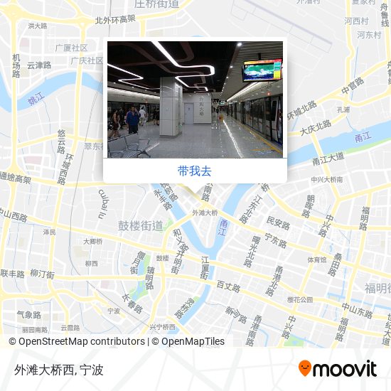 外滩大桥西地图