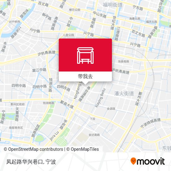 凤起路华兴巷口地图