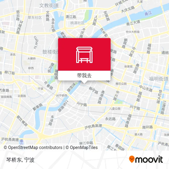 琴桥东地图