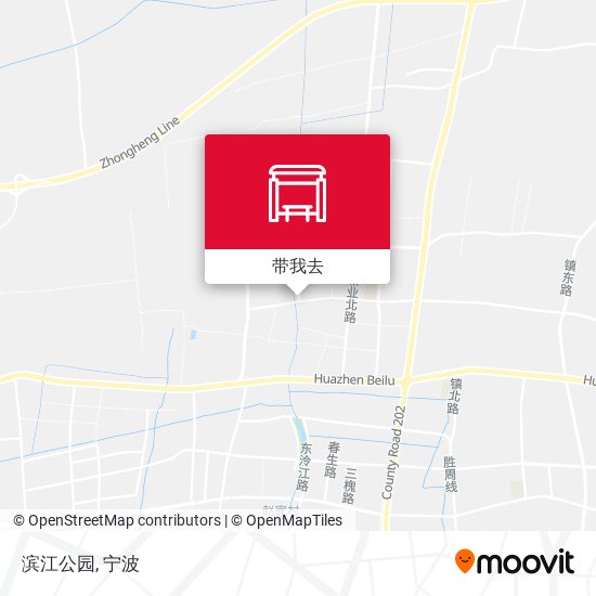 滨江公园地图