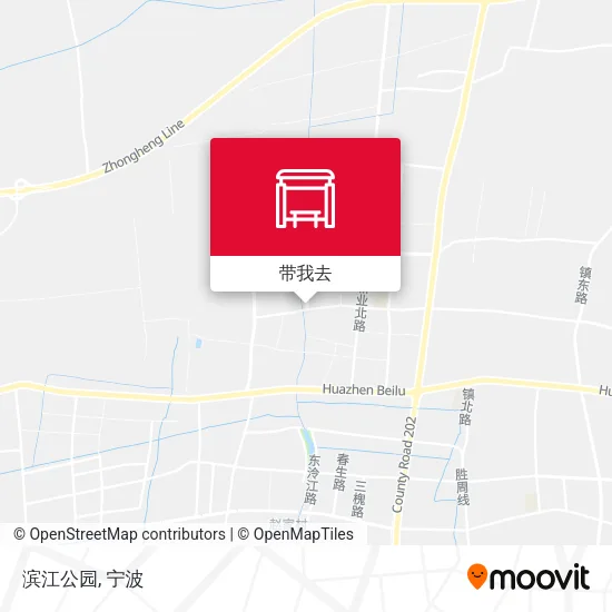 滨江公园地图
