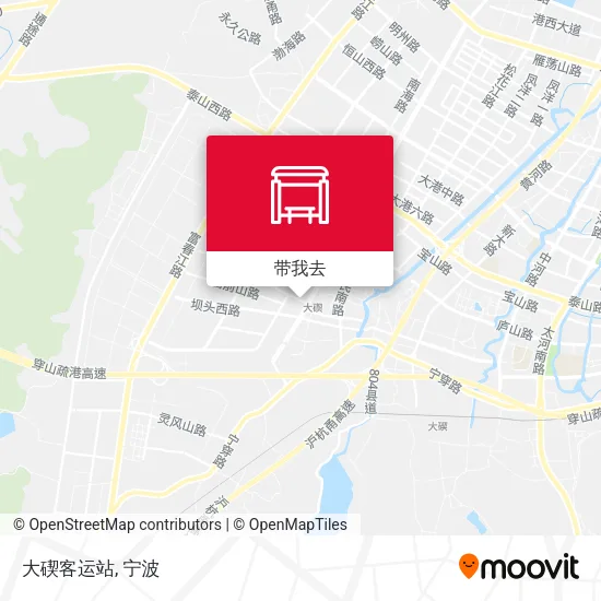 大碶客运站地图