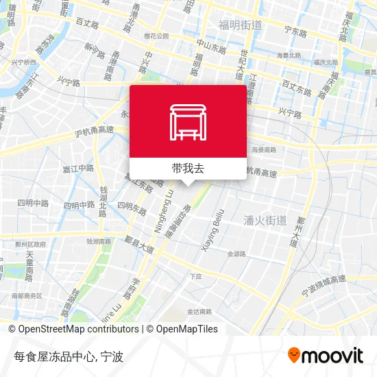 每食屋冻品中心地图