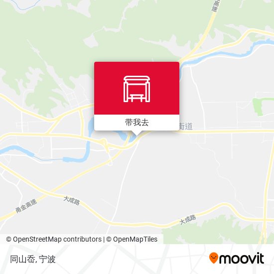 同山岙地图