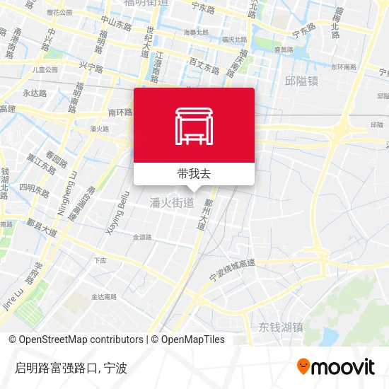 启明路富强路口地图