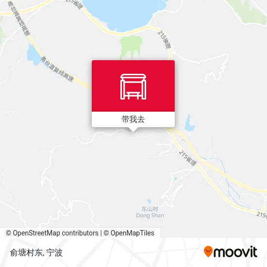 俞塘村东地图