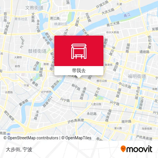 大步街地图