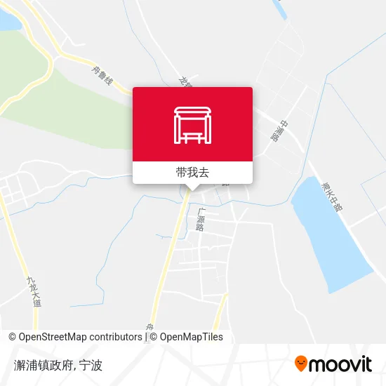 澥浦镇政府地图